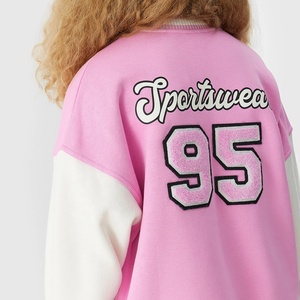 Fabricant de veste d'université de DCY, hommes de maillot de football de veste de chandail d'université faite sur commande, veste de baseball d'hommes vierges en gros - Product Image 6