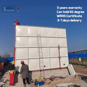 Tanque de Agua Rectangular Plegable de Alta Calidad, Excelente Tanque de Agua Cuadrado de Plástico GRP FRP, Tanque de Agua GRP para Tratamiento de Agua - Product Image 2