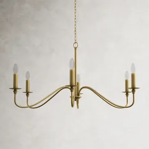 Candelabro colgante de aspecto Vintage, lámpara colgante de techo, candelabro de diseño Premium de alta calidad, elegante para decoración del hogar - Product Image 2