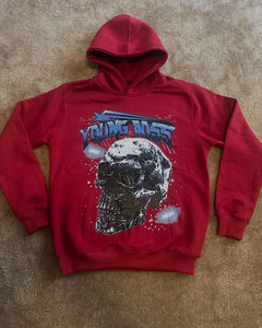 OEM hombres 100% algodón 400GSM pesado transpirable polar chándal secado rápido acampanado conjunto para Streetwear gimnasio invierno ecológico - Product Image 5