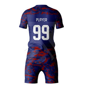 ชุดวอลเลย์บอลผ้าโพลีเอสเตอร์100% ชุดกีฬามาใหม่ - Product Image 2