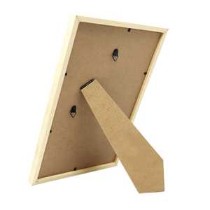 Cadre photo en bois 20x30cm imitation pin, très demandé, avec toile et surface de peinture pour photos A4 - Product Image 2