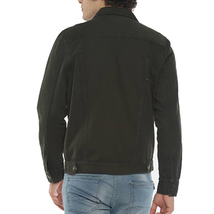 Veste en jean pour hommes entièrement élégante veste en jean respirante confortable de haute qualité et facile à laver pour hommes avec fabrication sur mesure - Product Image 3