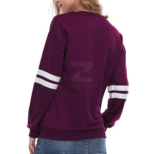 Sudaderas Casuales de Invierno Transpirables y Cómodas para Mujer, Diseño Personalizado, Mangas Largas, Frente 100% Algodón, Colores Personalizados - Product Image 2