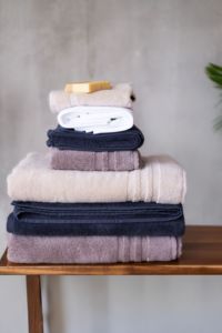 MS Home Hot Sale 100% Cotton Luxury Face Washcloth & <b>Bath</b> <b>Towel</b> 6-Piece <b>Set</b> Quick-Dry Sustainable Spa <b>Towels</b> - Product Image 1