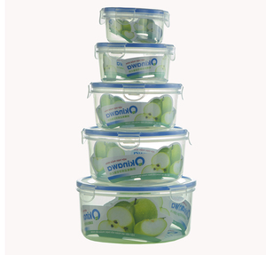 Hộp Sắp Xếp Nhà Bếp Tủ Đông Lò Vi Sóng Cấp Thực Phẩm PP Hộp Đựng Thực Phẩm Kín Khí Trong Suốt Giữ An Toàn Bộ Hộp Đựng Có Nắp Đậy - Product Image 1