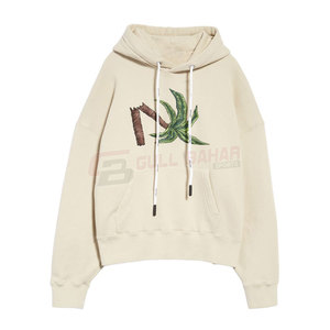 Sudadera con capucha para hombre con logotipo bordado con forro suave y estética minimalista Sudadera con capucha para hombre con logotipo en el pecho - Product Image 1