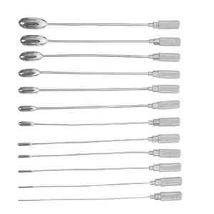 Bakes Rosebud Caronia Surgical Manual Surgical <b>Urethral</b> <b>Sounds</b> Dilator Set Stainless Steel Instrument CE Certified Class I - Product Image 1