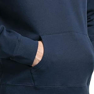 Sweat à capuche uni en molleton de coton promotionnel Streetwear Fashion Style Quality Unisex High Quality For Low Printing Hoodies Sweatshirts - Product Image 5