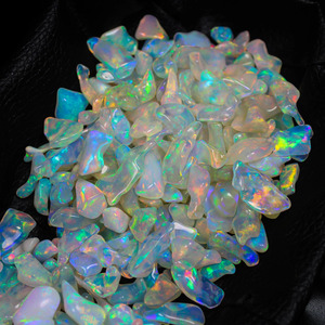 Pepitas de ópalo etíope, piedras preciosas sueltas naturales pulidas de forma libre para la fabricación de joyas, lote al por mayor - Product Image 1