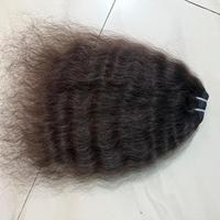 Extensions de cheveux humains vierges bruts indiens Remy non traités, double trame, couleur naturelle, 100g, haute qualité, fiables, vente en gros