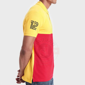 T-shirt High Quality 100% Cotton Polo Shirts Custom Design Boys T-shirts Polo Shirts Comfortable Breathable <b>Men</b> Golf Shirts - Product Image 2