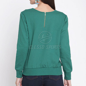 Prix de gros Sweat-shirt pour femme sur mesure, style tendance, vêtement décontracté pour femme - Product Image 3