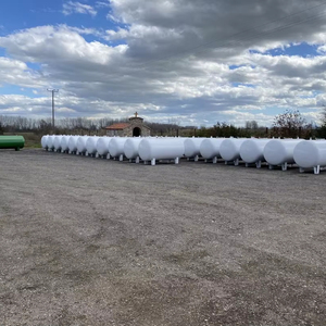 Seguridad comercial Tanque de almacenamiento de gas propano de 500/1000 galones Precio de fábrica Tanque de propano de 1000 galones para uso doméstico - Product Image 1
