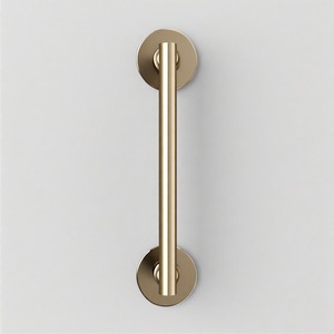 HeirloomLatch Estate Palanca Regalia Manija de puerta de latón Hecho a mano Luxe para interiores Premium para dormitorio Baño Cocina - Product Image 4