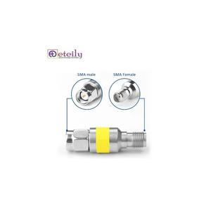 Atenuador fijo coaxial personalizado Eteily, DC a 6GHz,2W 1db.2db.3db.5db.6db.10db.20db.30db.40db.50db Atenuador - Product Image 4