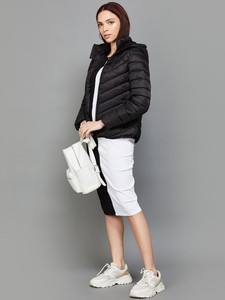 Chaquetas acolchadas de invierno para mujer, abrigo para mujer, ropa gruesa de Invierno para mujer, cremallera completa, Color negro, ropa informal cómoda de secado rápido - Product Image 3