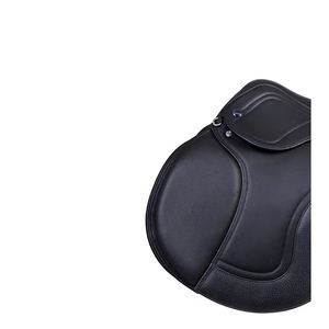 Silla de Montar Inglesa Negra Hecha a Mano, Acolchada, de Ala Ancha, para Salto y Doma, de Alta Calidad, Personalizable, para Carreras de Caballos, Venta al por Mayor en India - Product Image 2