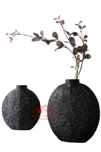 Vase en métal plaqué or de luxe moderne dernière conception d'ornements de bureau pour la maison et le bureau pour les mariages - Product Image 5