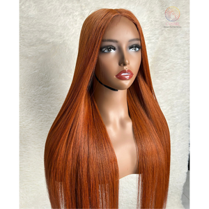 Pelucas de Cabello Humano Virgen con Cierre de Encaje HD 4x4, Pelucas sin Pegamento Pre-Depiladas, Estilo Liso Vietnamita, Venta al Por Mayor a Precio Económico - Product Image 3