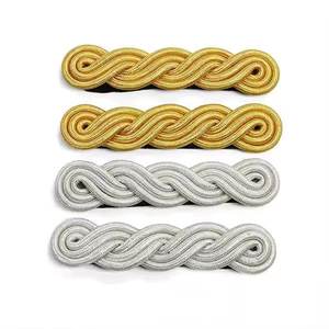 Fábrica OEM hecho a mano formal ceremonial charreteras uniforme rango insignia hombro accesorios para guardias - Product Image 3