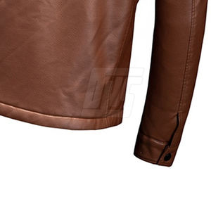 Chaqueta de Piel de Oveja para Hombre, Chaqueta de Cuero de Primera Calidad para Invierno, Uso Casual y al Aire Libre - Product Image 5