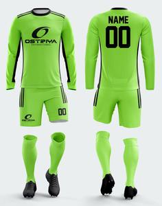 All Season Soccer Wear female <b>Goalkeeper</b> Uniform New Design 2026 sublimated long sleeve jersey with <b>shorts</b> - Product Image 4