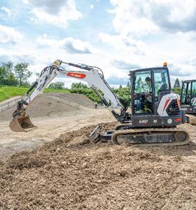 Achetez Bobcats E60 Excavator Premium Quality Heavy Duty Machine Livraison rapide Offres en gros disponibles - Product Image 2