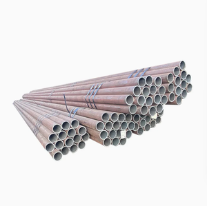 Tubi in Acciaio Senza Saldatura Neri Laminati a Caldo 1020 1035 1040 Tubi in Acciaio al Carbonio <span class=keywords><strong>8</strong></span> Pollici SCH40 - Product Image 1