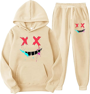 Conjunto Deportivo Completo de Talla Grande para Hombre y Mujer con Cordón, 100% Algodón para Invierno - Product Image 5