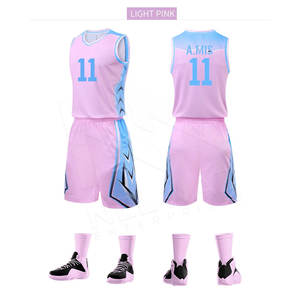 Ensemble de basket-ball personnalisé uniforme entièrement sublimé Bsci Polyester vêtements de sport respirant été vêtements de sport personnalisés - Product Image 2