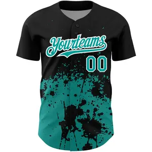 New Best Quality Baseball Airflow Customized Printing Adult <b>Athletic</b> Jersey Ventilation-Enhanced Heat-Transfer Printed Plus Size - Product Image 1