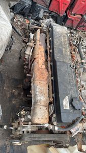 Conjunto de motor diésel de 6 cilindros usado Original Isuzu 6HE1 modelos 4JA1 4JB1 4BT 6BT 6L desplazamiento para camiones - Product Image 4