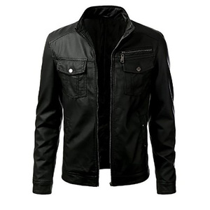 Chaqueta Casual de Verano para Hombre, de Cuero Genuino Marrón, Ecológica, Personalizada, de la Mejor Calidad, con Forro 100% Poliéster, Venta al Por Mayor - Product Image 1