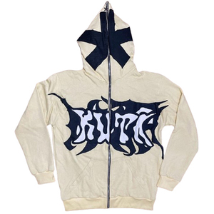 Pull à capuche à manches longues de haute qualité pour hommes Sweat-shirt à capuche avec logo personnalisé imprimé 100% coton molletonné Motif solide lavé - Product Image 4