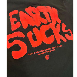 Camiseta gráfica rosa EST 22 para hombre, ropa de calle, camiseta de algodón de gran tamaño, camiseta informal de moda urbana - Product Image 5