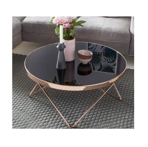 Table basse rustique en laiton martelé avec pièce maîtresse dorée décorative artisanale unique, parfaite pour les maisons et les salons de bureau - Product Image 5