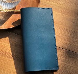 Porte-reçus en cuir véritable, étui pour chéquier, logo personnalisé, couleur personnalisée, style vintage, haute qualité, fait à la main, pour un usage quotidien - Product Image 4