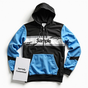 Sudadera con Capucha Extra Grande Personalizada para Hombre, Ropa Urbana Sublimada Resistente, 100% Poliéster, Mezcla de Algodón Básica para Invierno, Limpia - Product Image 5