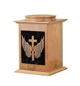 Urnas de cremación de madera hechas a mano de estilo americano moderno Urnas funerarias decorativas para hombres y mujeres a bajo precio - Product Image 1