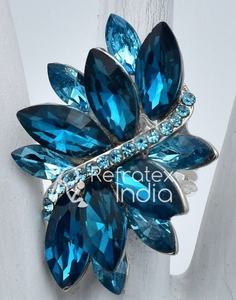 Anneau de serviette Decoratiove en strass de réfractex fabriqué en inde pour la qualité de la serviette et le prix bas - Product Image 4