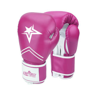 Gants de boxe professionnels 16 Oz Gants de boxe en cuir PU OEM Fournisseur en gros Créez votre propre logo Gants de boxe - Product Image 1