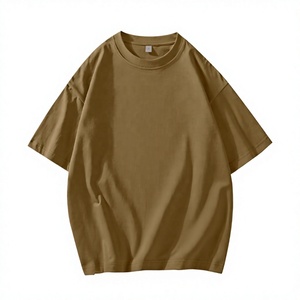 T-shirt de sport décontracté uni en jersey tricoté, coupe classique, longueur normale, col rond, séchage rapide, respirant, coton et élasthanne, pour la gym - Product Image 2