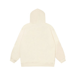 Sweatshirts à capuche brodés personnalisés pulls à pigments thermiques en coton mélangé épais Service OEM pour vêtements pour hommes - Product Image 3