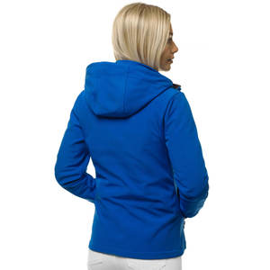 OEM personalizado impermeable mujer Softshell cremallera chaquetas con capucha de invierno en blanco chaquetas cortavientos - Product Image 6