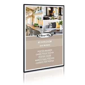 Marco Moderno para Póster A2 de 61 x 91.5 cm, Negro, Hecho de Metal, Aluminio y Aleación - Product Image 3