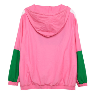 Custom AKA Sorority Half Zip Windbreaker Rain Jacket chaquetas de los hombres unisex a prueba de viento Pullover Hoodie Half Zip impermeable Pocket - Product Image 2