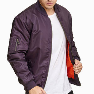 Chaqueta Bomber de Último Diseño 2025, Chaqueta Bomber Informal Impermeable de Buena Calidad para Hombre - Product Image 6