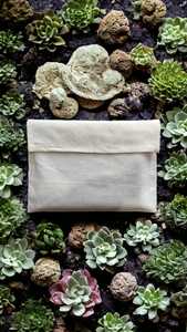 Cotton Envelop Bag Custom Size Screen Print Canvas Dust Bag - Product Image 4