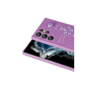 Coque en silicone vert clair brillant avec motif en relief Netzy pour Samsung Galaxy S22 Ultra 13 Pro Max avec finition électrolytique - Product Image 3